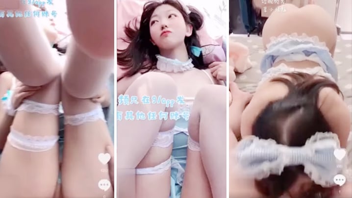 可爱无毛学生妹穿白丝女仆装被爆操不停念叨爸爸操我好.大好深不行了萝莉